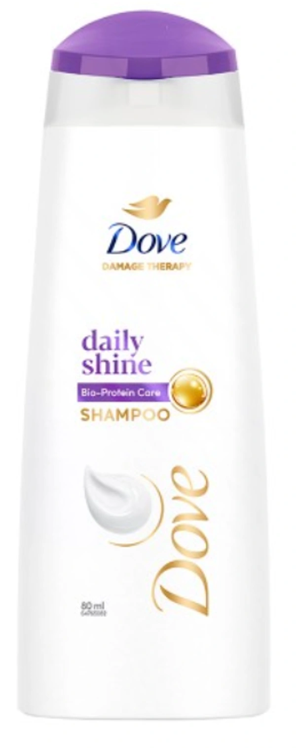 Dove Damage Therapy Bio-Protein Care Shampoo, Daily Shine - 80ml