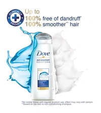 Dove Anti Dandruff Solutions Shampoo, Dandruff Care -340ml