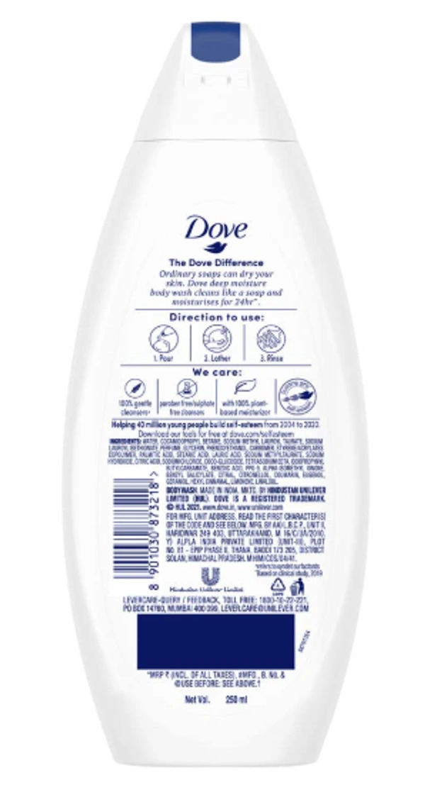 Dove Deep Moisture Body Wash - 250ml