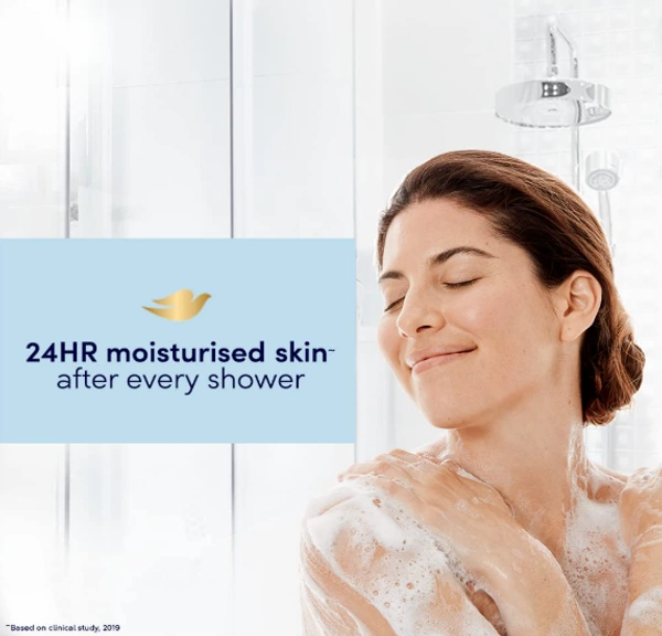 Dove Gentle Exfoliating Body Wash, Sulphate Free Cleansers-250ml