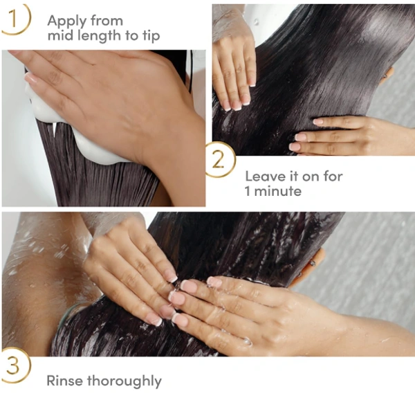 Dove Hair Fall Rescue, Damage Therapy, 1 Minute Conditioner Tube - 75ml