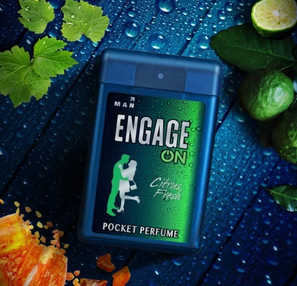 Engage On Man Citrus Fresh, Pocket Perfume-17ml