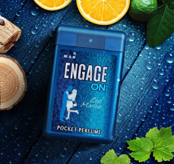 Engage On Man Cool Marine, Pocket Perfume-17ml