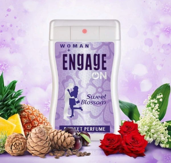 Engage On Woman, Pocket Perfume, Sweet Blossom -17ml