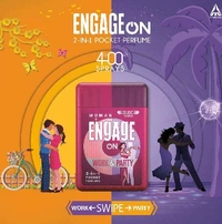 Engage On Woman Work & Party 2-in-1 Pocket Perfume-28ml