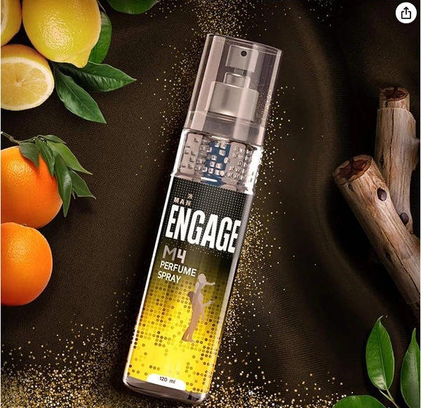 Engage Man Perfume Spray, M4 - 120ml