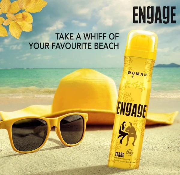 Engage Woman bodylicious deo spray,Tease-150ml