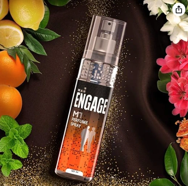 Engage  Man M1 Perfume Spray, Citrus & Woddy Fragrance-45ml