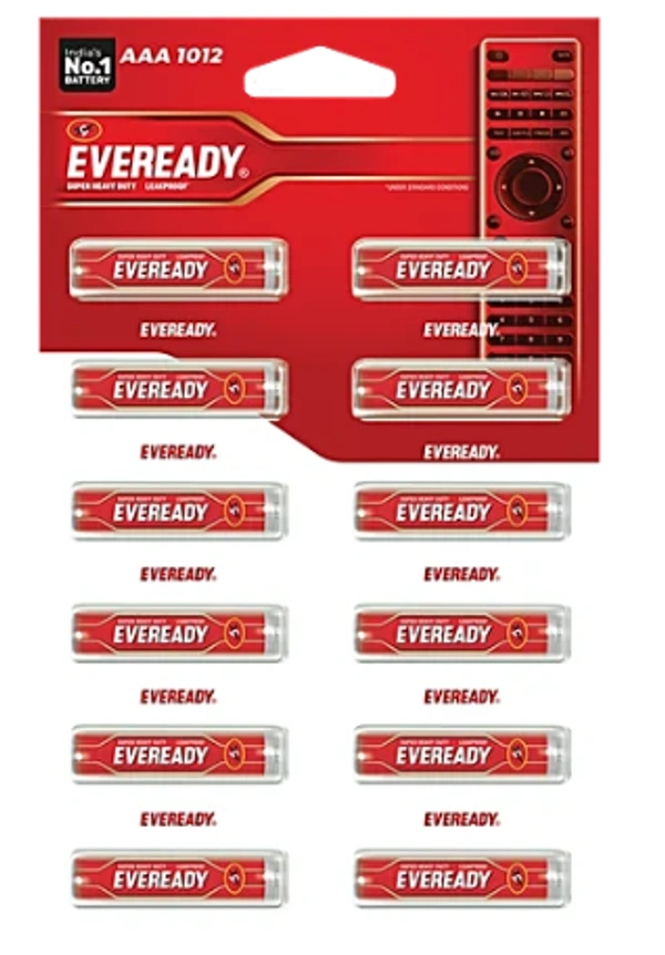 Eveready AAA Batteries - 12Units