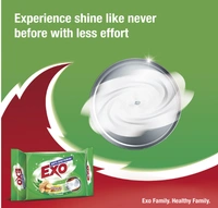 Exo Dishwash bar Anti-Bacterial, Buy 3 Get 1 Free - 4Unitsx90gm