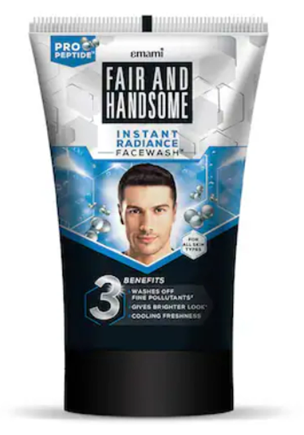 Fair And Handsome Instant Radiance Face wash, 100gm