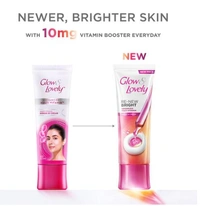 Fair & Lovely is now Glow & Lovely Advanced Multi Vitamin, Serum in Cream, Re-New Bright - 50gm