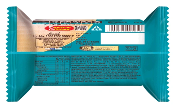 Sunfeast Farmlite Nuts Digestive High Fibre Biscuits-100gm