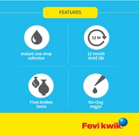 Fevi kwik, Instant Adhesive-3gm