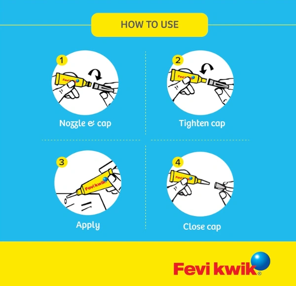 Fevi kwik, Instant Adhesive-3gm