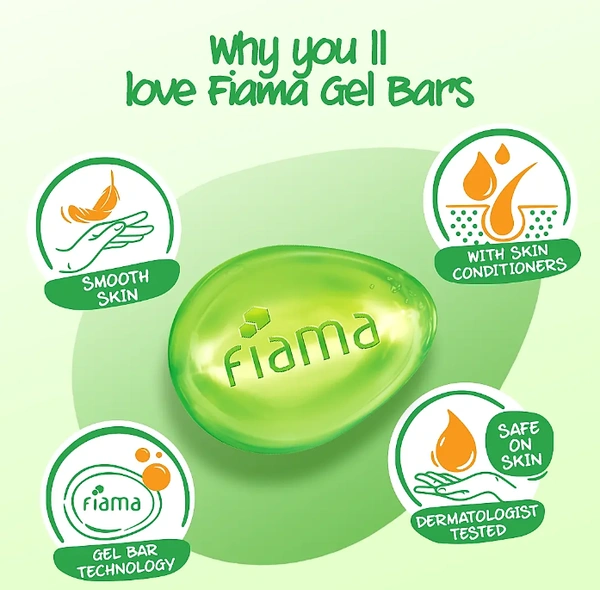 Fiama Gel Bar Lemongrass & Jojoba-125gm