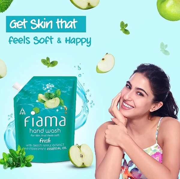 Fiama Handwash Fresh, Refill Pouch-350ml