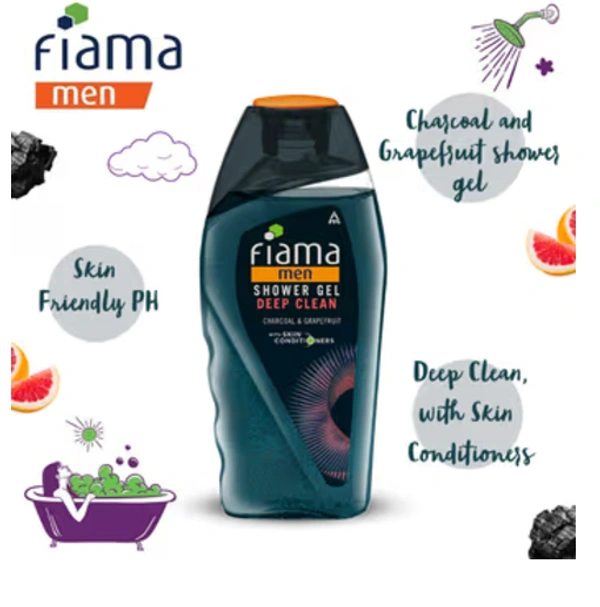 Fiama Shower Gel Men Deep Clean-125ml