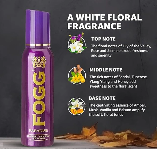 Fogg Paradise Body Spray For Women-150ml