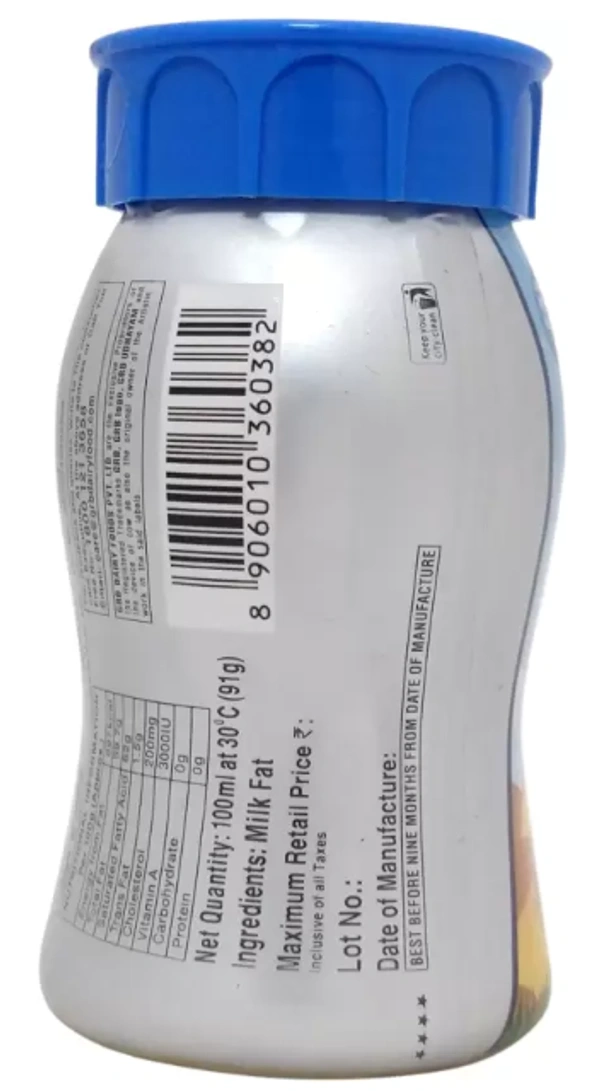 GRB Ghee-100ml Bottle