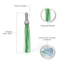 Gala Chandra Kharata, Strong Plastic Bristles Broom(Color may vary) - 1pc