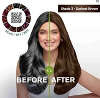 Garnier Color Naturals Crème Hair Colour, 35ml ml + 30gm, Shade 3 Darkest Brown
