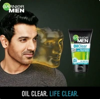 Garnier Men Oil Clear, Deep Cleansing Icy Facewash, 100gm