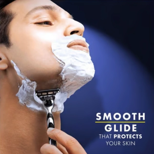 Gillette Shaving Foam, with a scent of - Lemon, 196gm