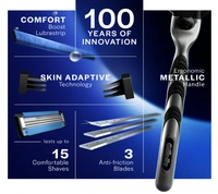 Gillette Mach3 Shaving Razor Fresh Clean - 2 Cartridges