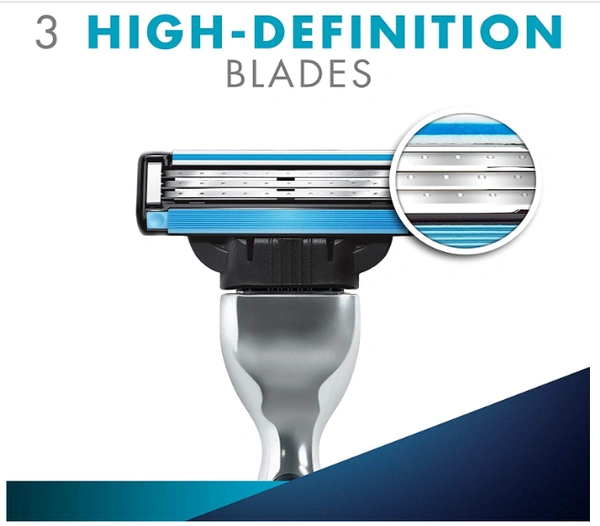 Gillette Mach3 Shaving Razor Fresh Clean - 2 Cartridges