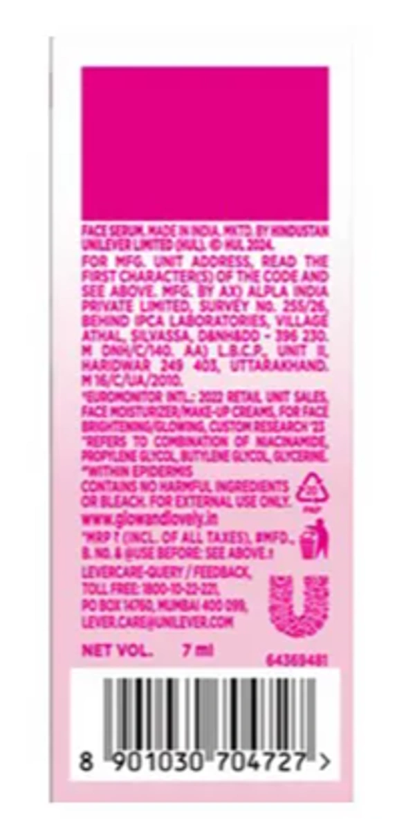 Glow & Lovely Brightening Face Serum-7ml