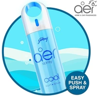 Godrej Aer Spray, Room Spray, Cool Surf*Blue-220ml