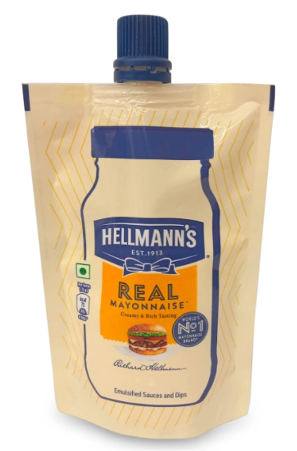 Hellmanns Real Mayonnaise Creamy & Rich Tasting-85gm