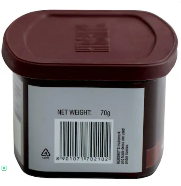 Hersheys Cocoa 100% Cocoa Natural Unsweetened-70gm