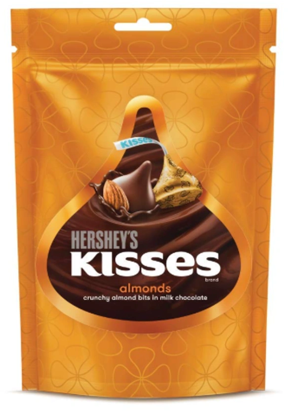 Hersheys Kisses almonds chocolate - 100gm