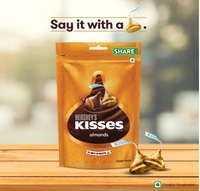 Hersheys Kisses almonds chocolate - 100gm