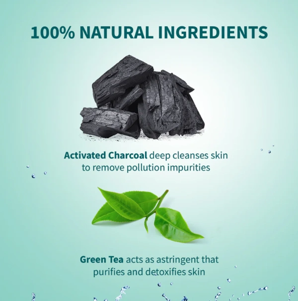 Himalaya Pollution Detox,Charcoal Face Wash-100ml