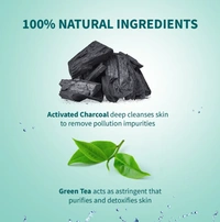  Himalaya Pollution Detox,Charcoal Face Wash-50ml