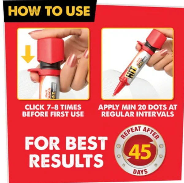 Hit Anti Roach Gel-1pc