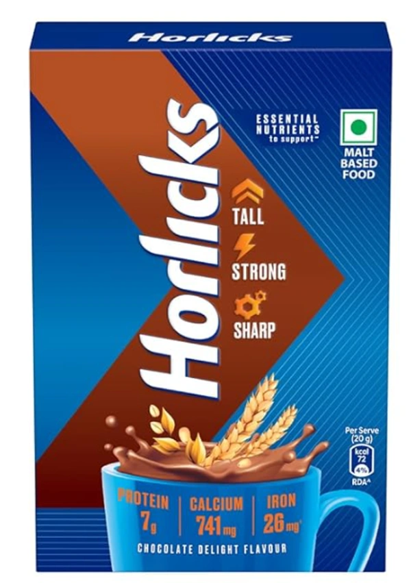 Horlicks Chocolate Delight Flavour-500gm,Carton Box