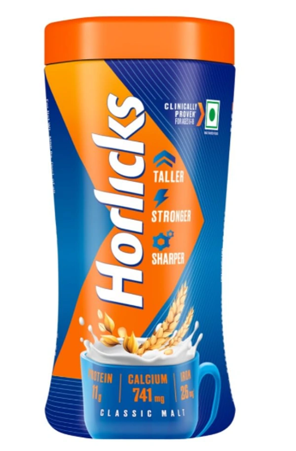 Horlicks classic malt, Jar - 500gm