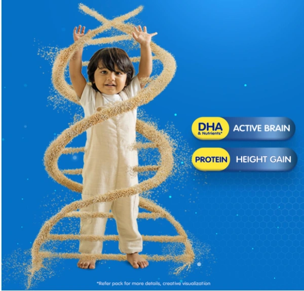 Horlicks Junior Chocolate Flavour, for Age 2 to 6, pouch-400gm