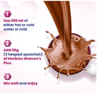 Horlicks Womens Plus, Chocolate Flavour-400gm(Refill)