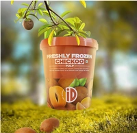 ID Freshly Frozen Chickoo Pulp - 500ml