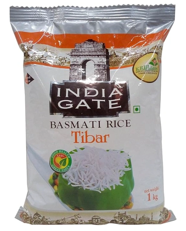 India Gate Tibar Basmati Rice-1kg