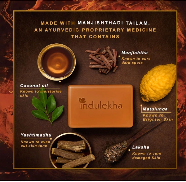Indulekha An Ayurvedic Proprietary medical Soap-100gm