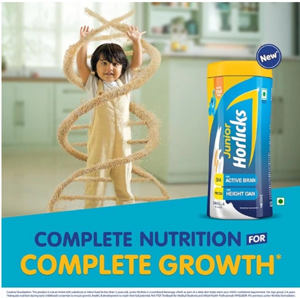Junior Horlicks chocolate Flavour, For Ages 2 to 6 Years, 500gm