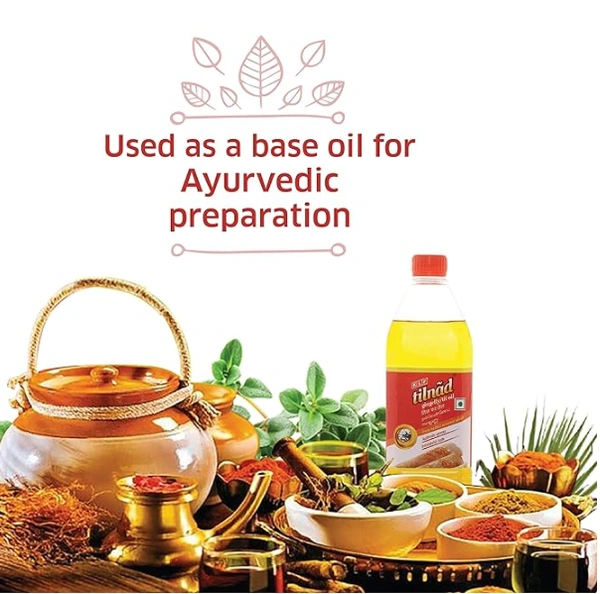 KLF Tilnad / Gingelly Oil 1ltr, Pet Bottle