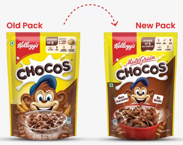 Kelloggs Chocos MultiGrain - 127 gm
