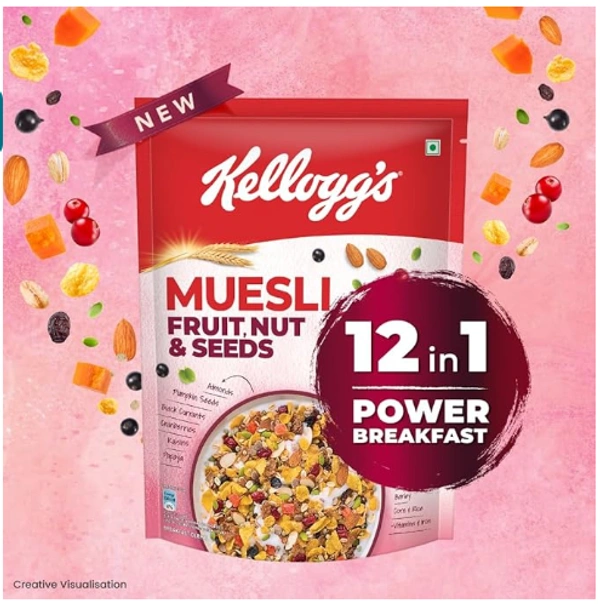 Kelloggs Muesli Fruit, Nut & Seeds-500gm